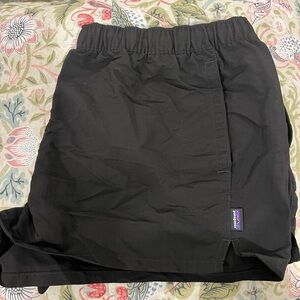 Patagonia Women's Black Baggie Shorts